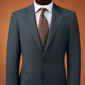 Green Sharkskin Suit from Spier and Mackay